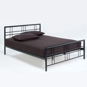 , Metro 5FT Kingsize Metal Bedstead