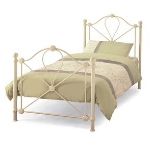 , Lyon, 3FT Single Metal Bedstead -