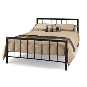 , Modena, 3FT Single Metal Bedstead -