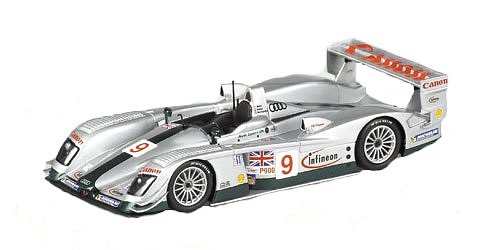 1-43 Scale 1:43 Minichamps Audi R8 Sebring 12 hour 2003 - Salo/Kane/McCarthy