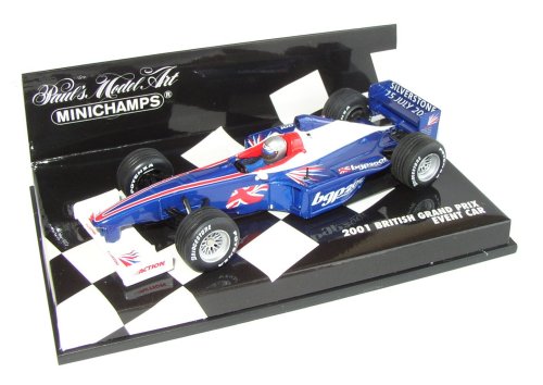 1-43 Scale 1:43 Minichamps British GP Commemorative Event Car - Ltd Ed 2-212 pcs