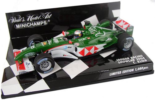 1-43 Scale 1:43 Minichamps Jaguar Racing 2004 Showcar - C. Klien Limited Edition