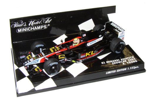 1-43 Scale 1:43 Minichamps Minardi Launch Car 2002 - Ltd. Ed 1-152 pcs - Alex Yoong