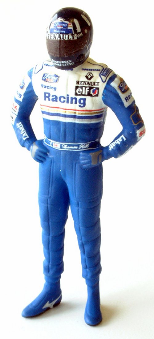 1-43 Scale 1:43 Minichamps model Figure - D.Hill 1996