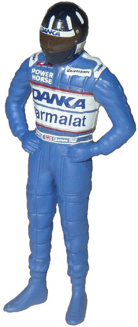 1-43 Scale 1:43 Minichamps model Figure - D.Hill 1997