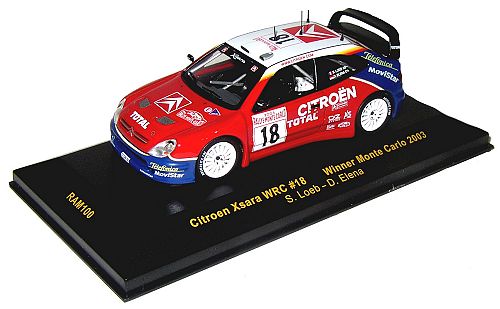 1:43 Model Citreon Xsara Monte Carlo 2003