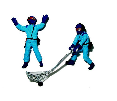 1-43 Scale 1:43 Model Lead Pit Crew Figures