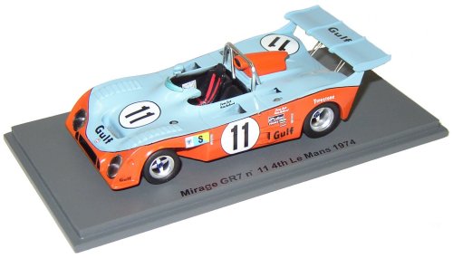 1:43 Model Mirage GR7 #11 Other Motorsport 1974 - Bell / Hailwood