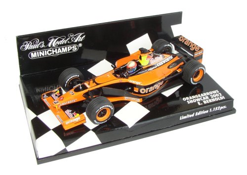 1-43 Scale 1:43 Scale Arrows Orange Showcar 2002 - Ltd. Ed. 1-152 pcs - Enrique Bernoldi