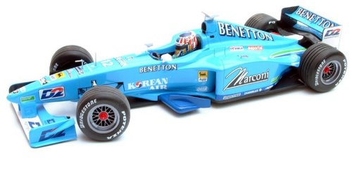 1-43 Scale 1:43 Scale Benetton Playlife B200 Showcar A.Wurz Ltd Ed 2.736pcs