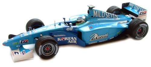 1-43 Scale 1:43 Scale Benetton Renault Sport 2001 Showcar - Giancarlo Fisichella