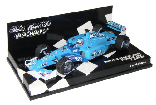 1-43 Scale 1:43 Scale Benetton Renault Sport 2001 Showcar - Jenson Button