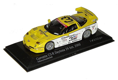 1-43 Scale 1:43 Scale Chevrolet Corvette C5R 24hrs Daytona 2000 - Fellows/Kneifel/Bell