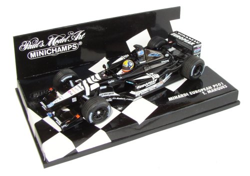 1-43 Scale 1:43 Scale Minardi European Aviation PS01 Race Car 2001 -Tarso Marques