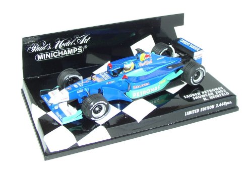 1-43 Scale 1:43 Scale Sauber Petronas 2002 Launch Car - Ltd Ed 2-448 pcs - Nick Heidfeld