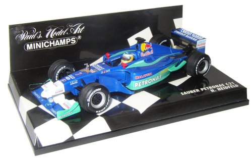 1-43 Scale 1:43 Scale Sauber Petronas C21 Race Car 2002 - Nick Heidfeld