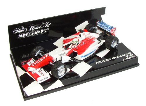 1-43 Scale 1:43 Scale Toyota Panasonic TF02 Race Car 2002 - Allan McNish