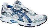 Asics Mens gel Cumulus 9 White/Marina/Lightening, 12