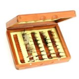 10390 Turrall Mellowed Split Cane Slimline Fly Fishing Box