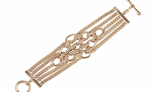 1928 New York Jacklyn Multi Chain Tangle T-Bar