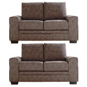 Monaco regular sofas, mocha