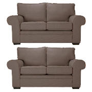 York Regular Sofas, Mocha