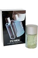 Carolina Herrera 212 Men Herrera Aftershave Gel 75ml All Over Shower Gel 75ml