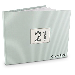 Birthday Crystal Set Guest Book