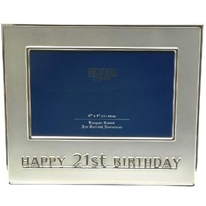 Birthday Photo Frame (Silver)