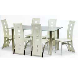 23507 Julian Bowen Casablanca  Dining Table