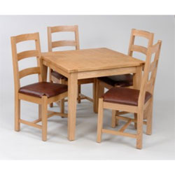 25800 Ruddiman - Balmoral Light  Large Dining Table