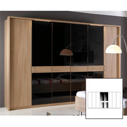 Wiemann - Lugano Oak  8 Door Wardrobe