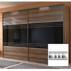 Wiemann - New York  Small Sliding 4 Door Wardrobe