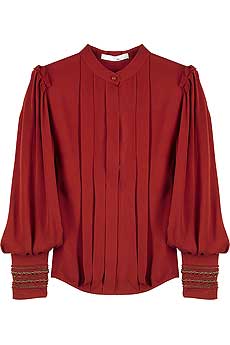 3.1 Phillip Lim Pleated artist blouse