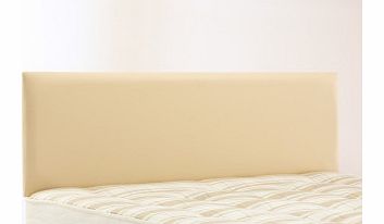 3`0 Single Newark Headboard - Cream