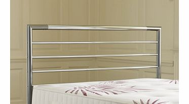 3`0 Single Urban Headboard - Chrome