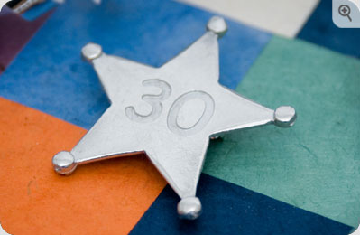 Birthday Star Badge