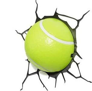 3DLight FX 3D Tennis Ball Night Light