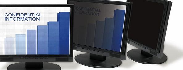 3M PF23.0W9 - Black - Privacy Filter for Desktop