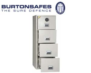 4 drawer fire safe filer