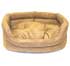 40 Winks COMFURT OVAL DOG SLEEPER SUEDE (BEIGE)