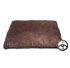 40 Winks COMFURT RECTANGULAR DOG BED SUEDE (CHOC