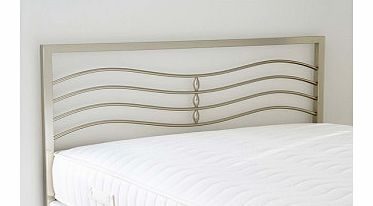 4`6 Double Revo Headboard - Satin Nickel