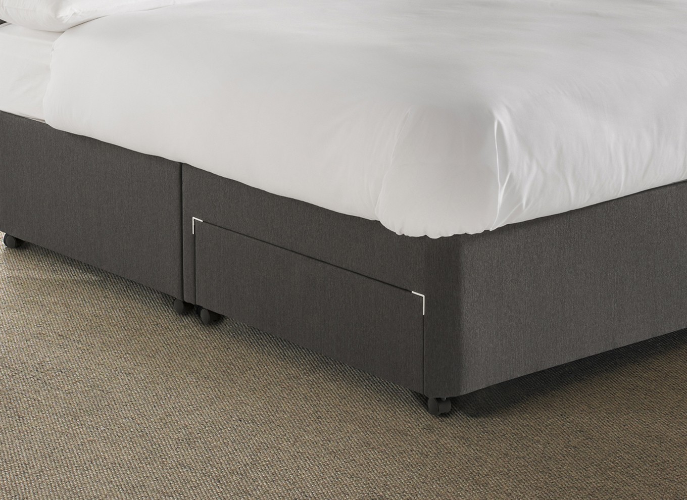 Silentnight Radley Open Spring Divan Bed - Firm