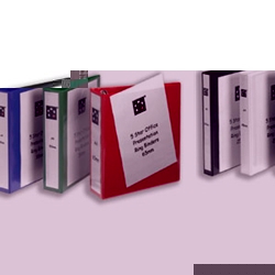 5 Star Office Presentation Ringbinder PVC 16mm