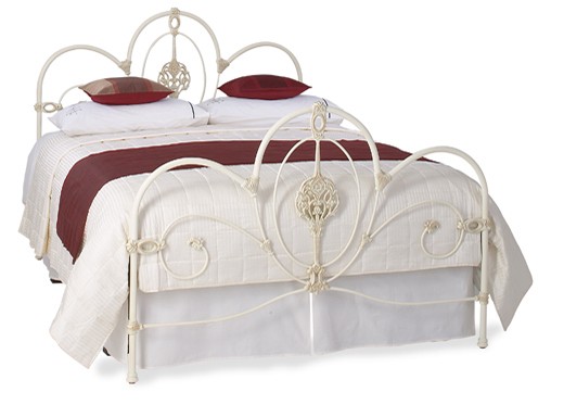 5`0 King Ballina Bedstead - Textured Ivory