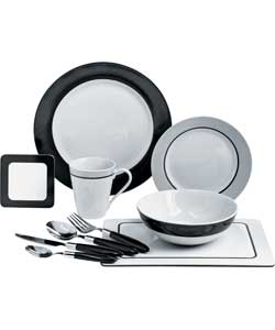 60 Piece Frame Porcelain Dinner Set