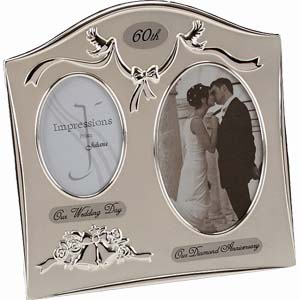 60th Anniversary Photo Frame