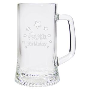 60th Birthday Stern Tankard