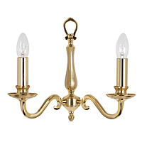 700 2SG - Brass Wall Light